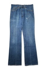 画像1: 80s Used Levi's 517 Denim Pants made in USA リーバイス (1)
