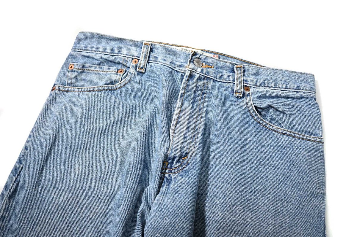 画像2: 00s Used Levi's 517 Denim Pants リーバイス (2)