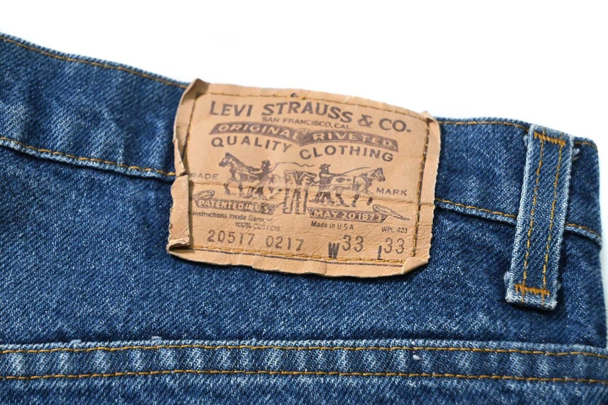 画像5: 80s Used Levi's 517 Denim Pants made in USA リーバイス (5)
