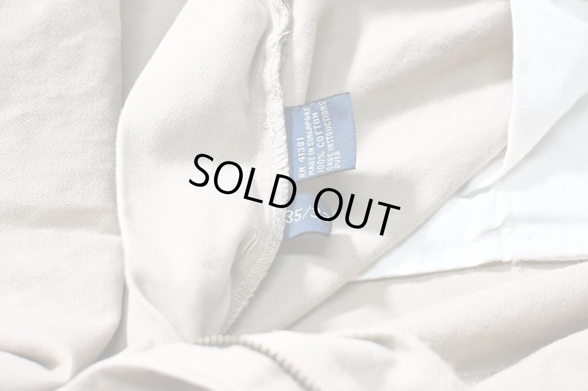 画像7: Used Polo Ralph Lauren Pleated Chino Trouser Khaki "Hammond Pant" ラルフローレン (7)