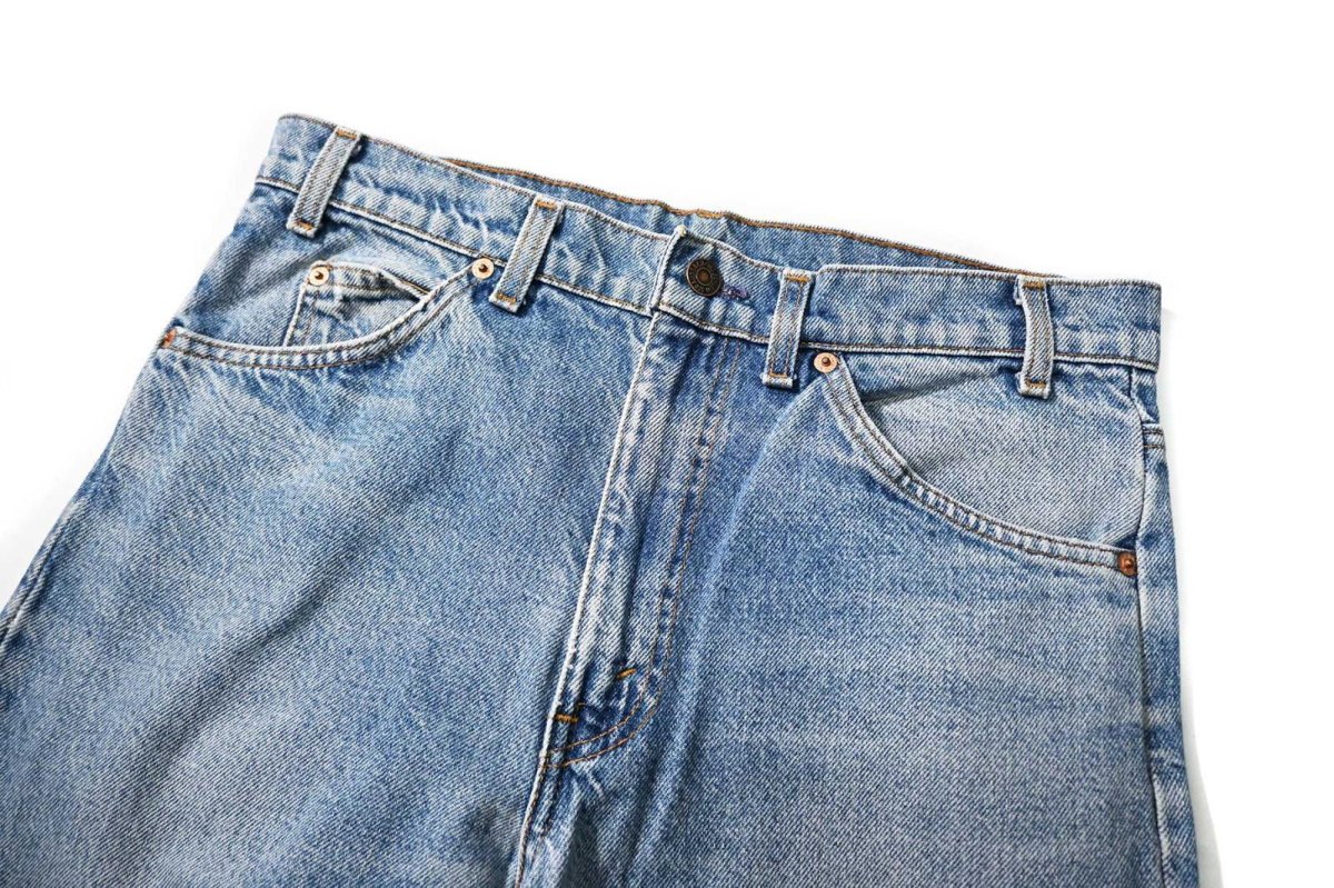 画像2: 90' Used Levi's 517 Denim Pants made in USA リーバイス (2)