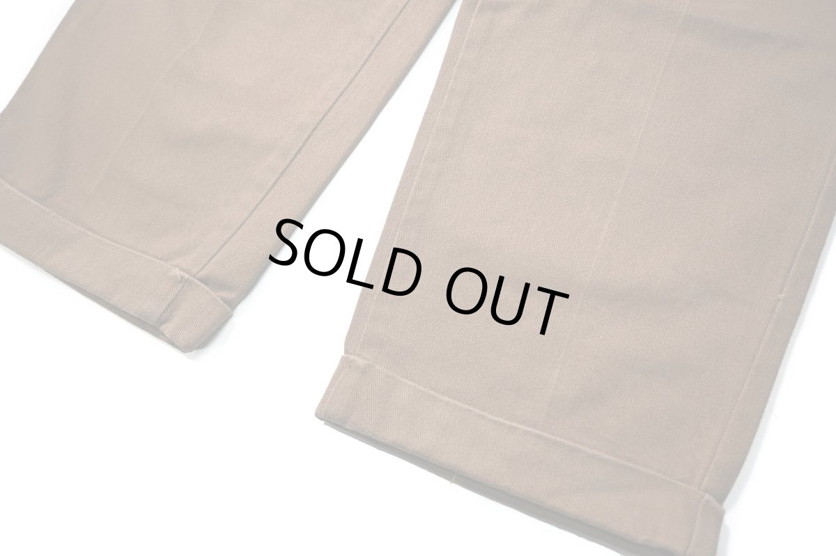 画像3: Used Polo Ralph Lauren Pleated Chino Trouser Brown "Andrew Pant" ラルフローレン (3)