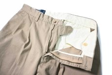 画像5: Used Polo Ralph Lauren Pleated Chino Trouser Khaki "Hammond Pant" ラルフローレン (5)