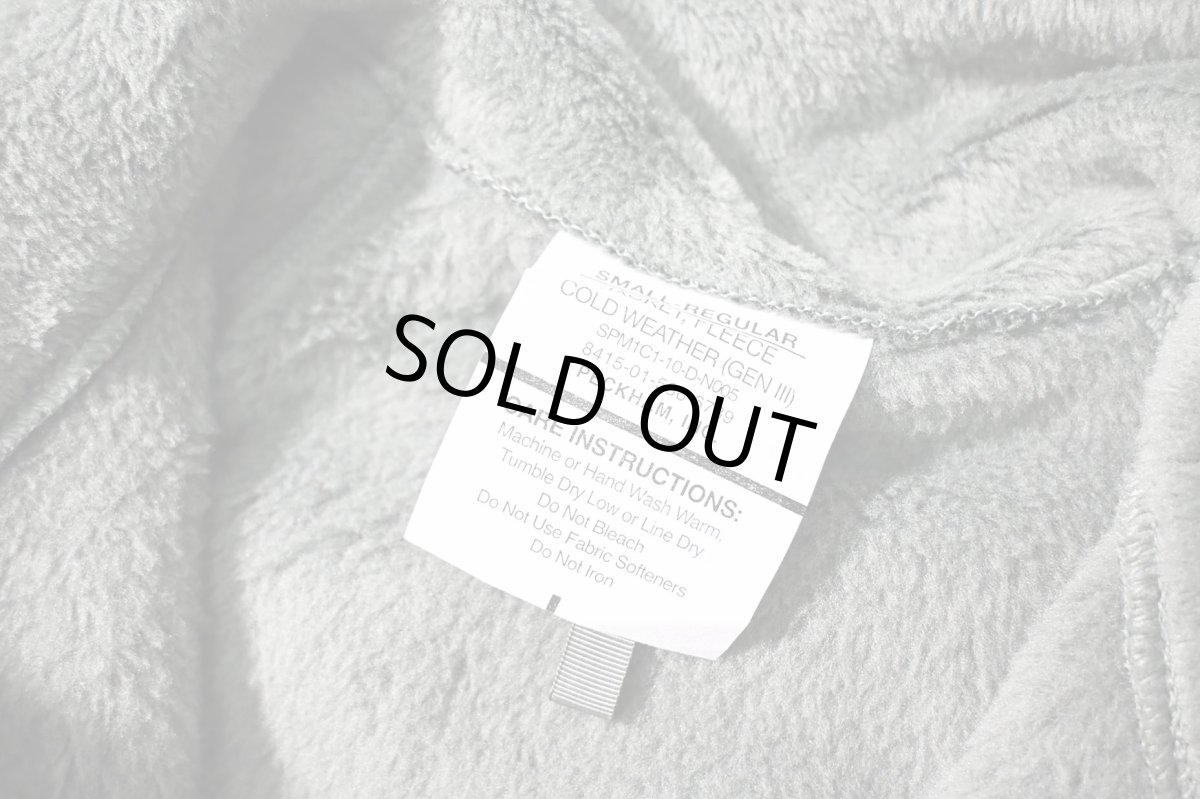 画像4: Deadstock ECWCS Gen3 Fleece Jacket Foliage Green (4)