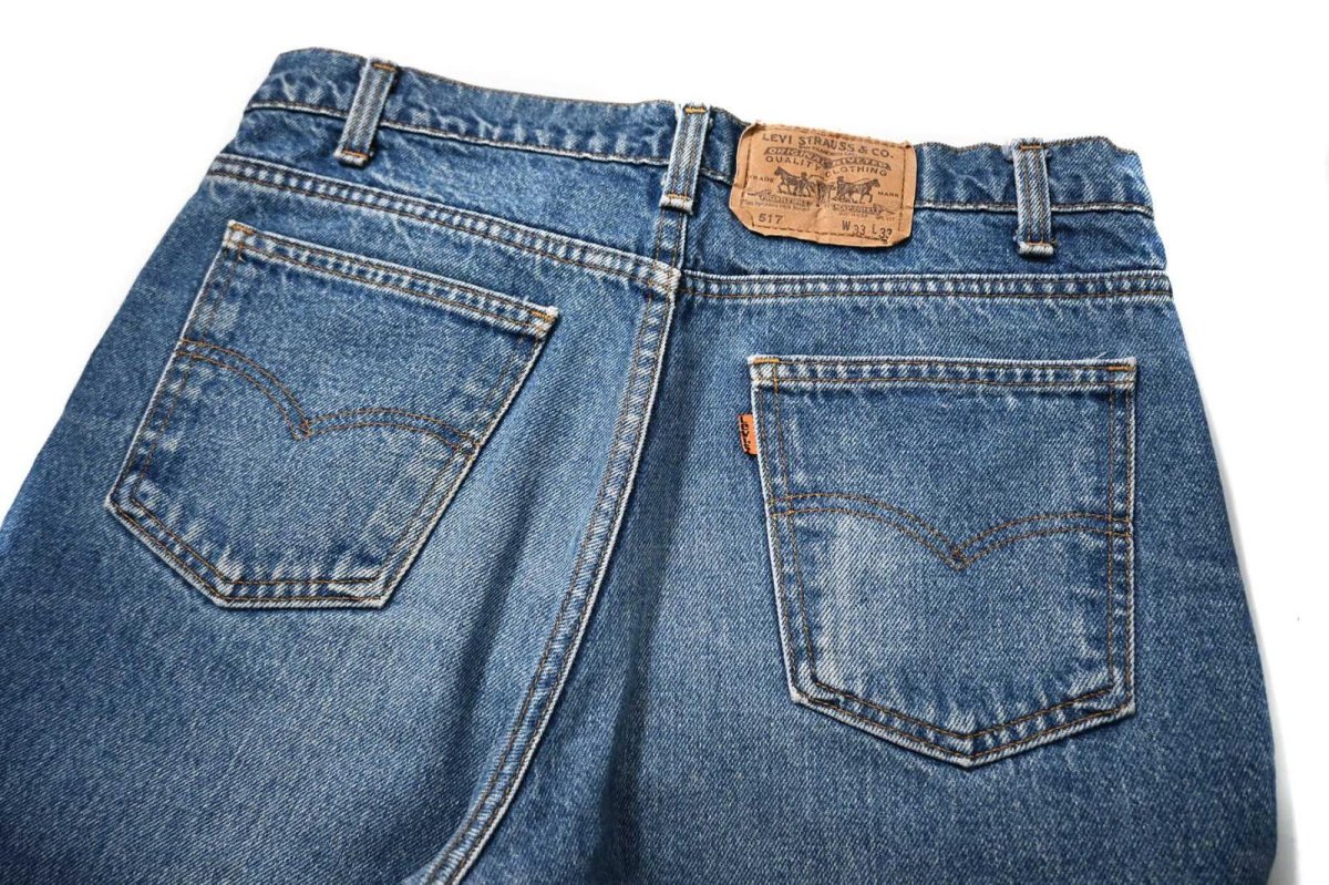 画像4: 89' Used Levi's 517 Denim Pants made in USA リーバイス (4)