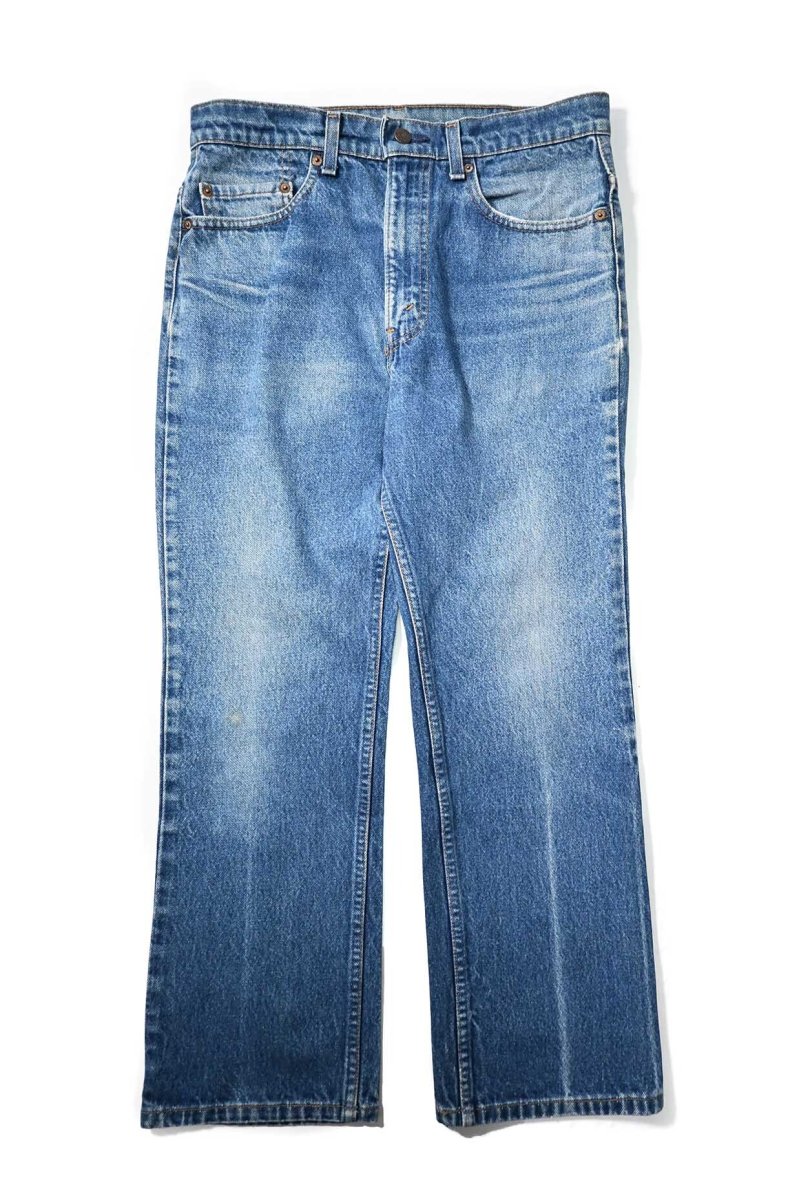 画像1: 80s Used Levi's 517 Denim Pants made in USA リーバイス (1)