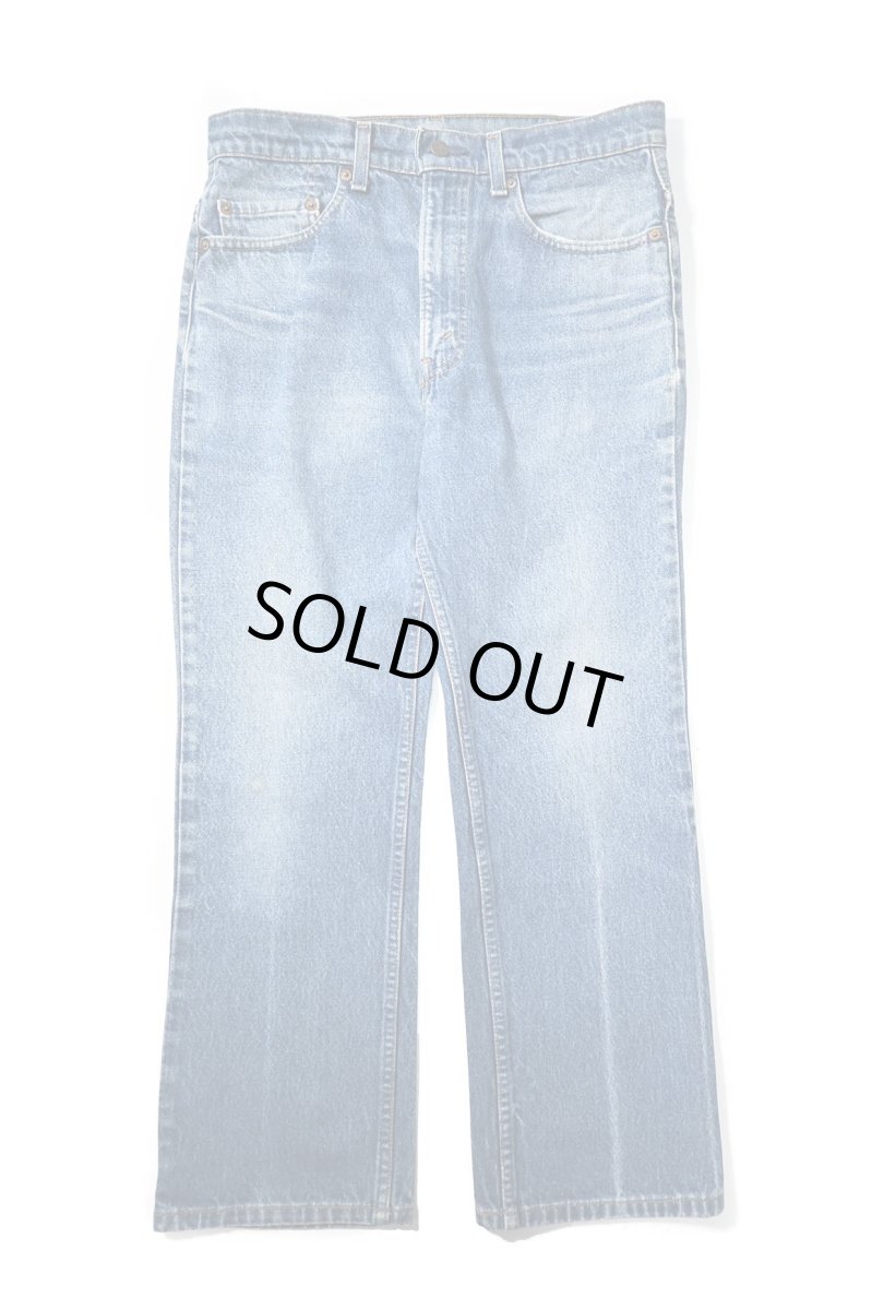 画像1: 80s Used Levi's 517 Denim Pants made in USA リーバイス (1)