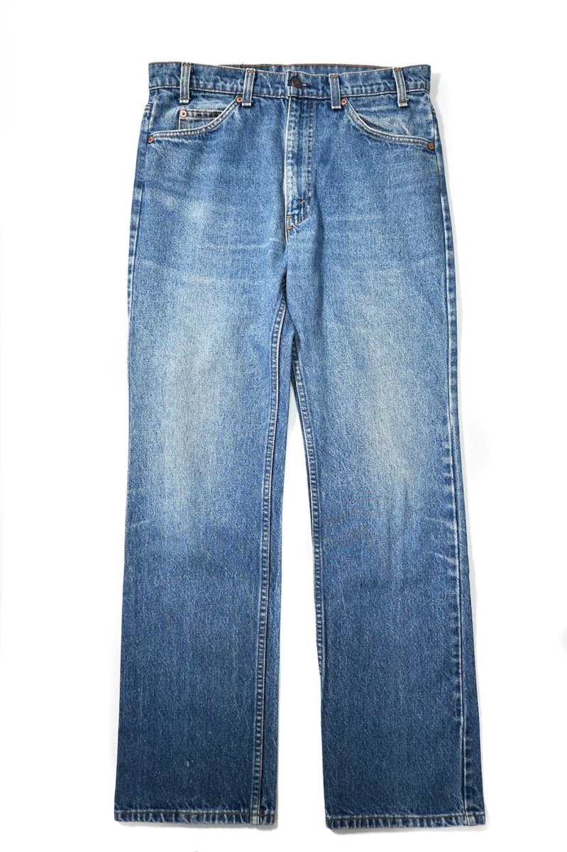 画像1: 89' Used Levi's 517 Denim Pants made in USA リーバイス (1)