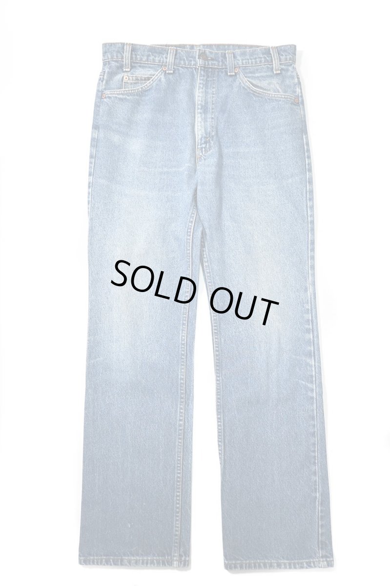 画像1: 89' Used Levi's 517 Denim Pants made in USA リーバイス (1)