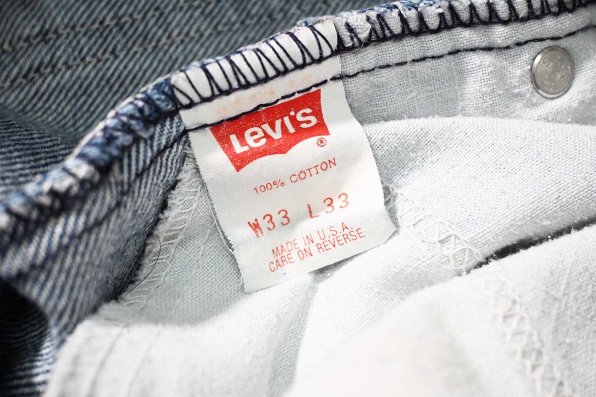 画像7: 89' Used Levi's 517 Denim Pants made in USA リーバイス (7)
