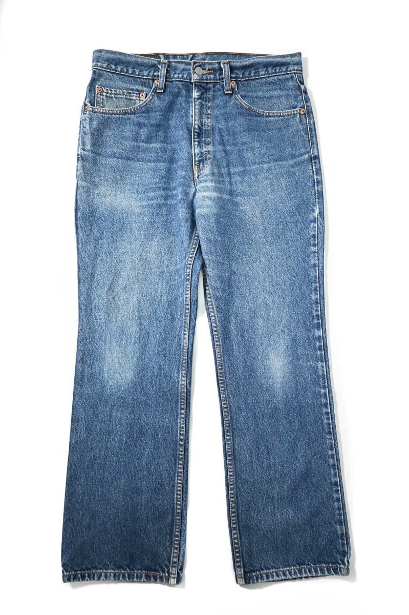 画像1: 98' Used Levi's 517 Denim Pants リーバイス (1)