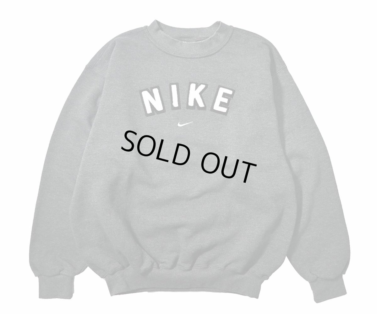 画像1: Used Nike Embroidered Sweat Shirt made in USA (1)