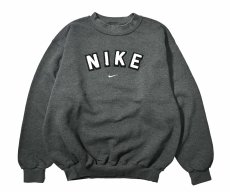 画像1: Used Nike Embroidered Sweat Shirt made in USA (1)