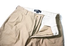 画像5: Used Polo Ralph Lauren Pleated Chino Trouser Khaki "Hammond Pant" ラルフローレン (5)