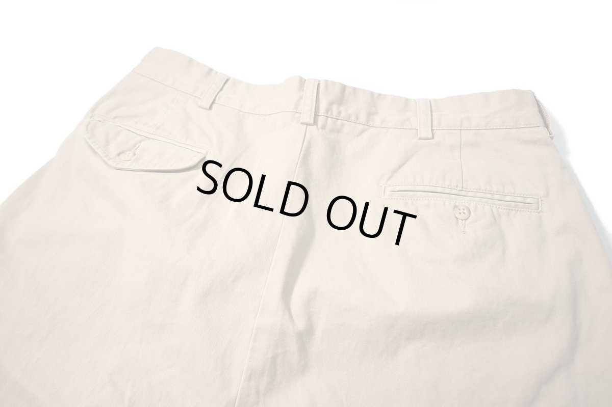 画像4: Used Polo Ralph Lauren Pleated Chino Trouser Khaki "Hammond Pant" ラルフローレン (4)
