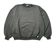 画像1: Used Russell Athletic Blank Sweat Shirt Moss made in USA (1)
