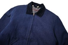画像3: 70s Used Wrangler Vat Dyed Denim Work Jacket (3)