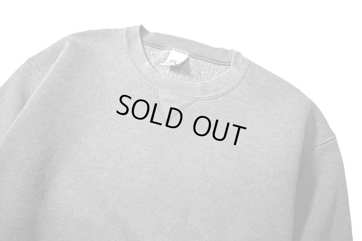 画像2: Used Russell Athletic Blank Sweat Shirt Slate Grey (2)