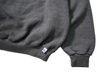画像3: Used Russell Athletic Blank Sweat Shirt Charcoal (3)