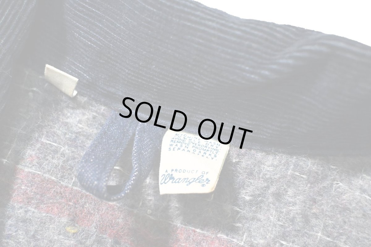 画像6: 70s Used Wrangler Vat Dyed Denim Work Jacket (6)