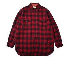 画像1: 50s Used Pendleton Wool Shirt (1)