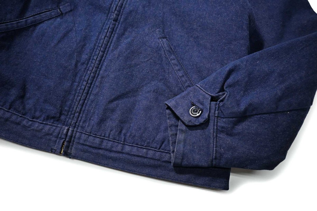画像4: 70s Used Wrangler Vat Dyed Denim Work Jacket (4)