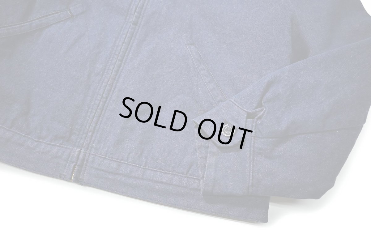 画像4: 70s Used Wrangler Vat Dyed Denim Work Jacket (4)