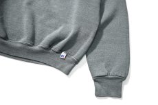 画像3: Used Russell Athletic Blank Sweat Shirt Slate Grey (3)