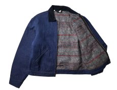 画像5: 70s Used Wrangler Vat Dyed Denim Work Jacket (5)