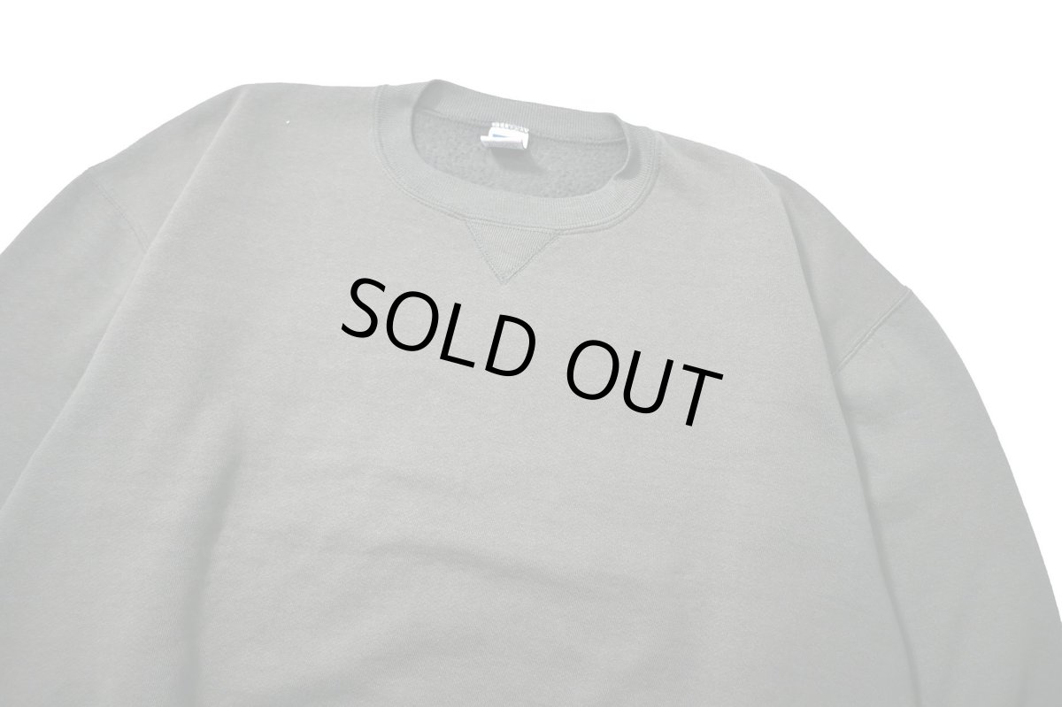 画像2: Used Russell Athletic Blank Sweat Shirt Moss made in USA (2)