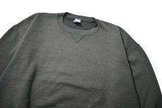 画像2: Used Russell Athletic Blank Sweat Shirt Moss made in USA (2)