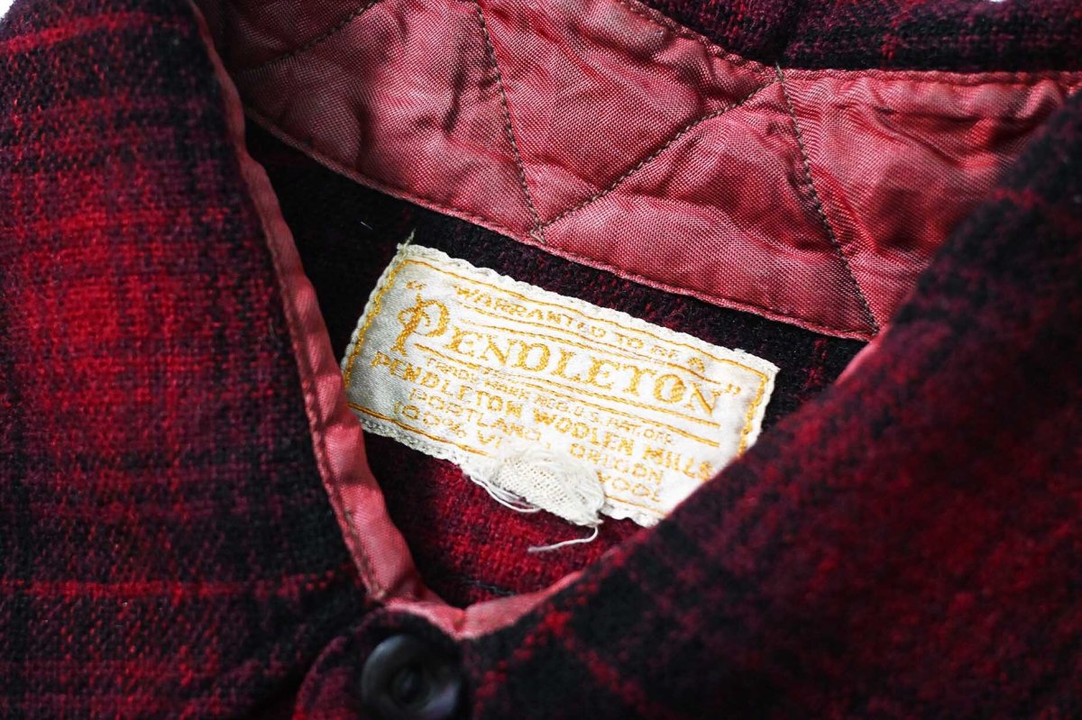 画像4: 50s Used Pendleton Wool Shirt (4)
