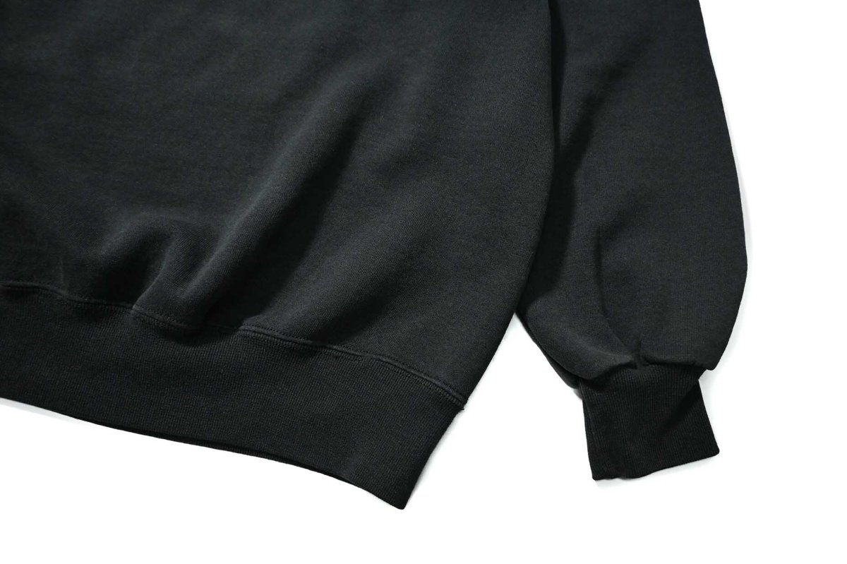 画像3: Used Russell Athletic Blank Sweat Shirt Black made in USA (3)