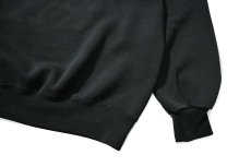 画像3: Used Russell Athletic Blank Sweat Shirt Black made in USA (3)