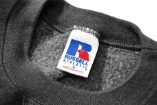 画像4: Used Russell Athletic Blank Sweat Shirt Charcoal (4)