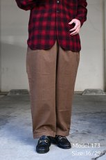 画像8: Used Polo Ralph Lauren Pleated Chino Trouser Brown "Andrew Pant" ラルフローレン (8)