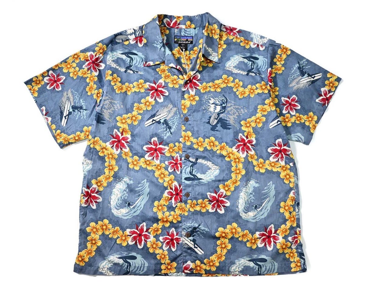 画像1: 01' Deadstock patagonia Pataloha Shirt (1)