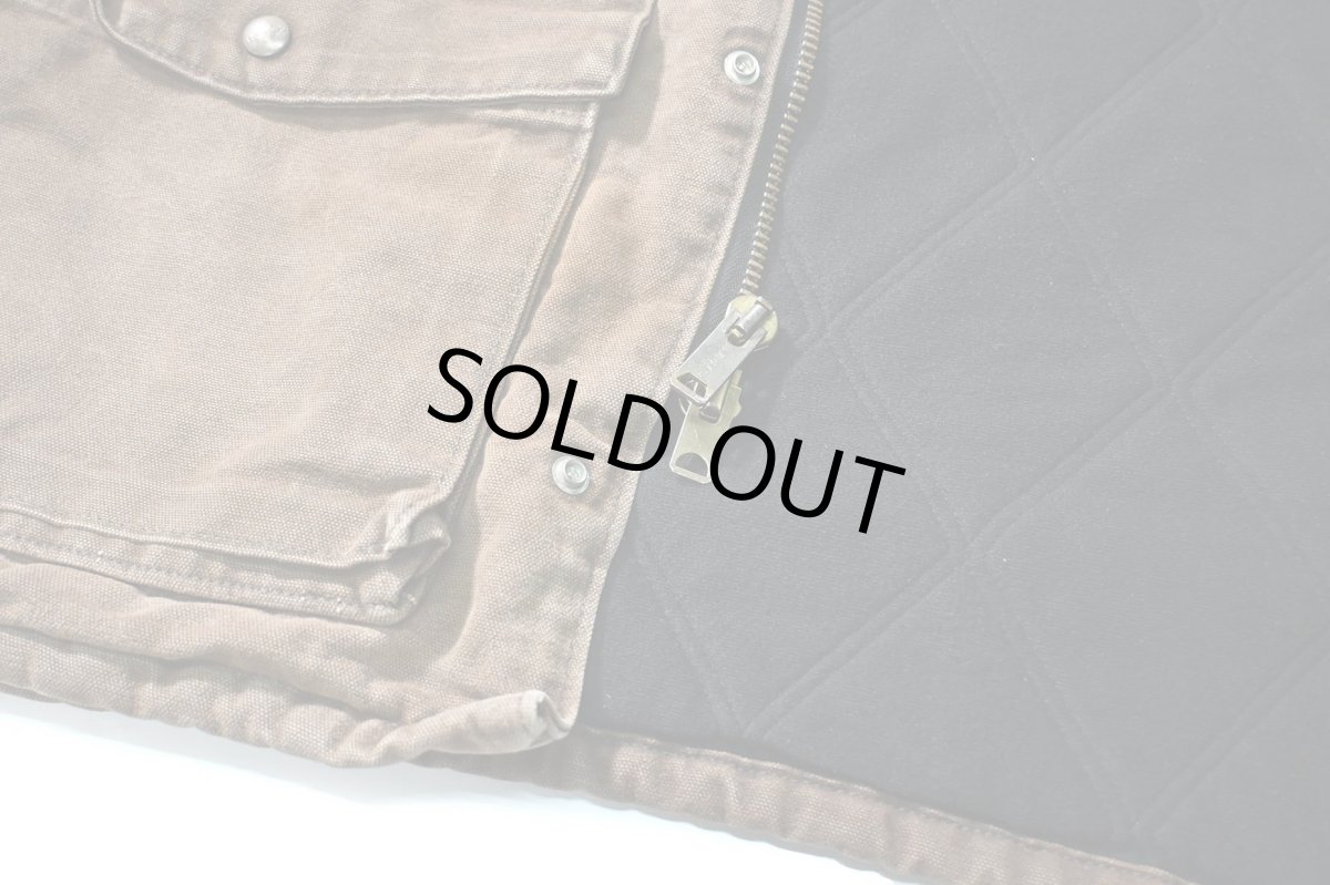 画像5: Used Carhartt Flannel Lined Barn Jacket made in USA (5)