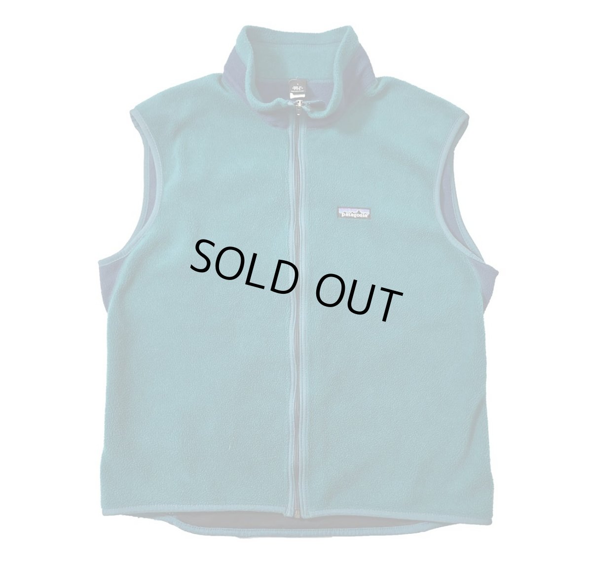 画像1: 96' Used patagonia Synchilla Vest made in USA パタゴニア (1)
