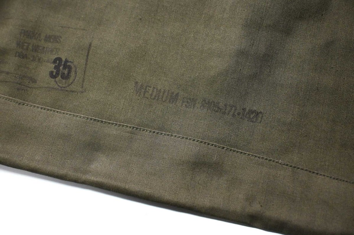 画像7: 60s Deadstock US Navy Wet Weather Rain Parka (7)