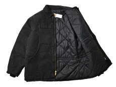 画像4: Used Carhartt Quilt Lined Traditional Coat Black made in USA (4)