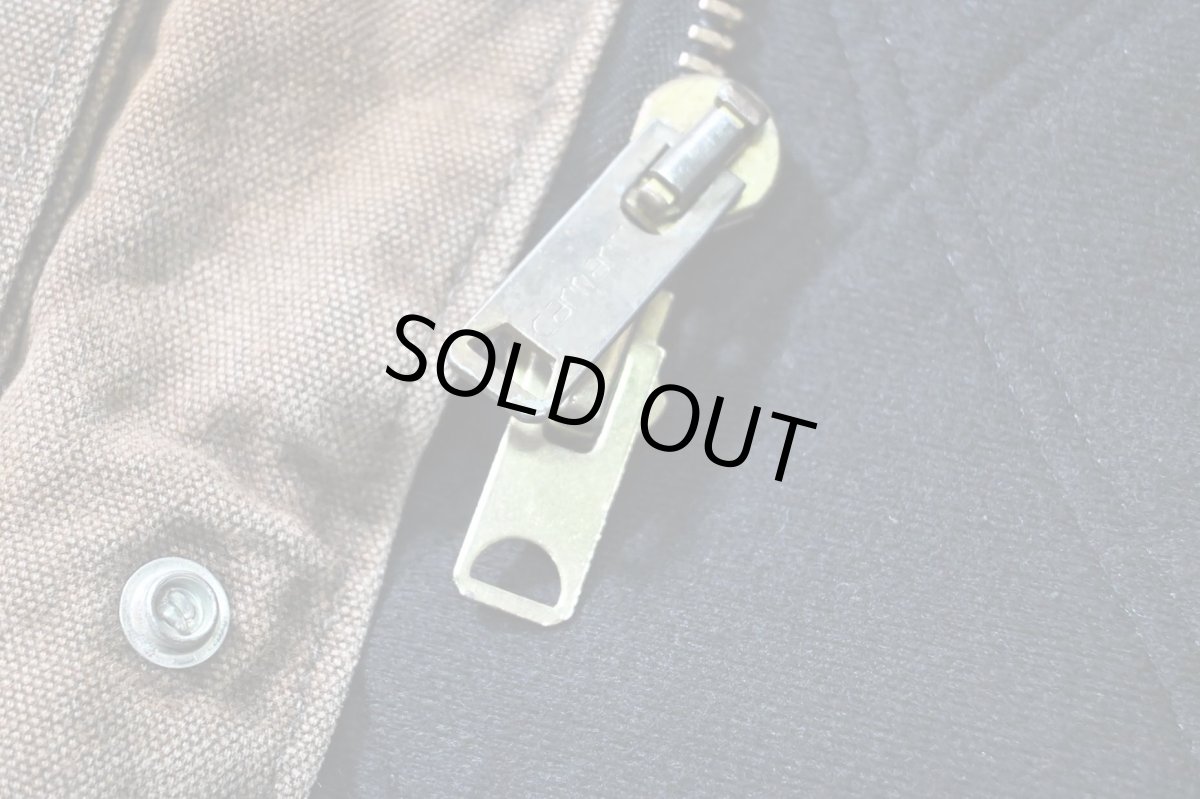 画像4: Used Carhartt Flannel Lined Barn Jacket made in USA (4)