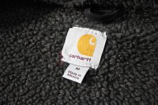 画像7: Used Carhartt Sherpa Lined Jackson Coat Black (7)