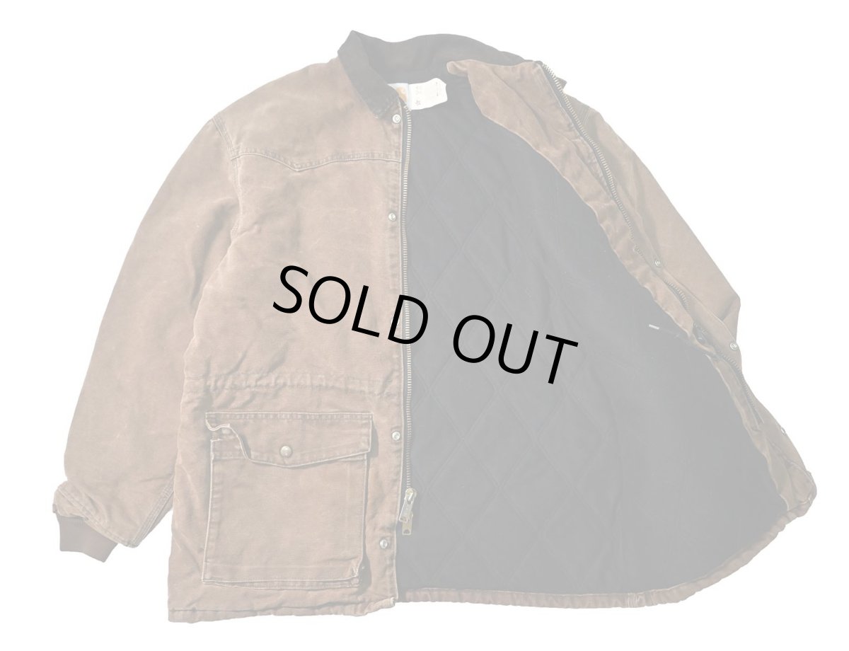 画像6: Used Carhartt Flannel Lined Barn Jacket made in USA (6)
