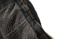 画像6: Used Carhartt Sherpa Lined Jackson Coat Black (6)