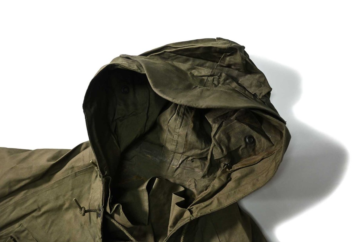 画像4: 60s Deadstock US Navy Wet Weather Rain Parka (4)