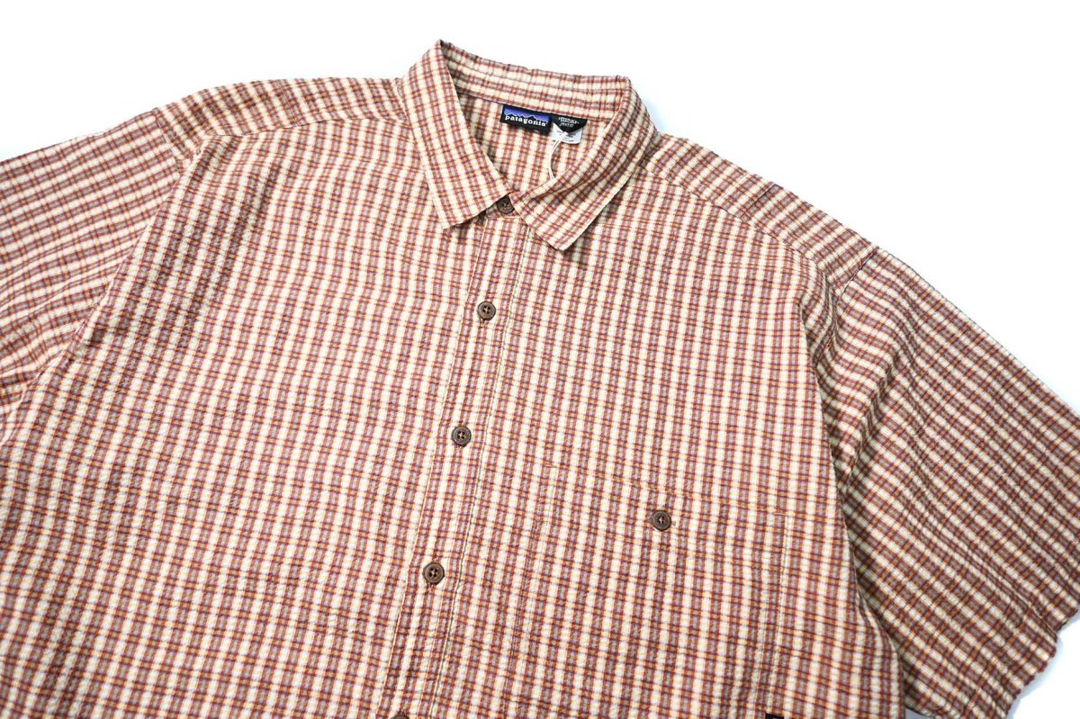 画像2: 01' Deadstock patagonia Puckerware Shirt (2)