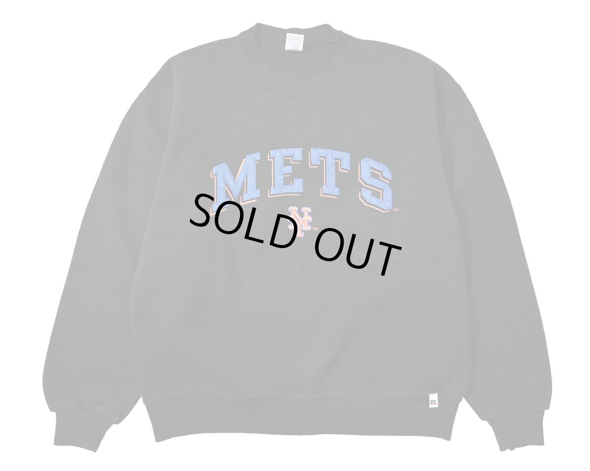 画像1: 90s Used Russell Athletic Sweat Shirt "New York Mets" (1)