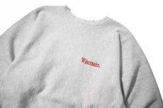 画像2: 90s Used Champion Reverse Weave Sweat Shirt "Wisconsin" (2)