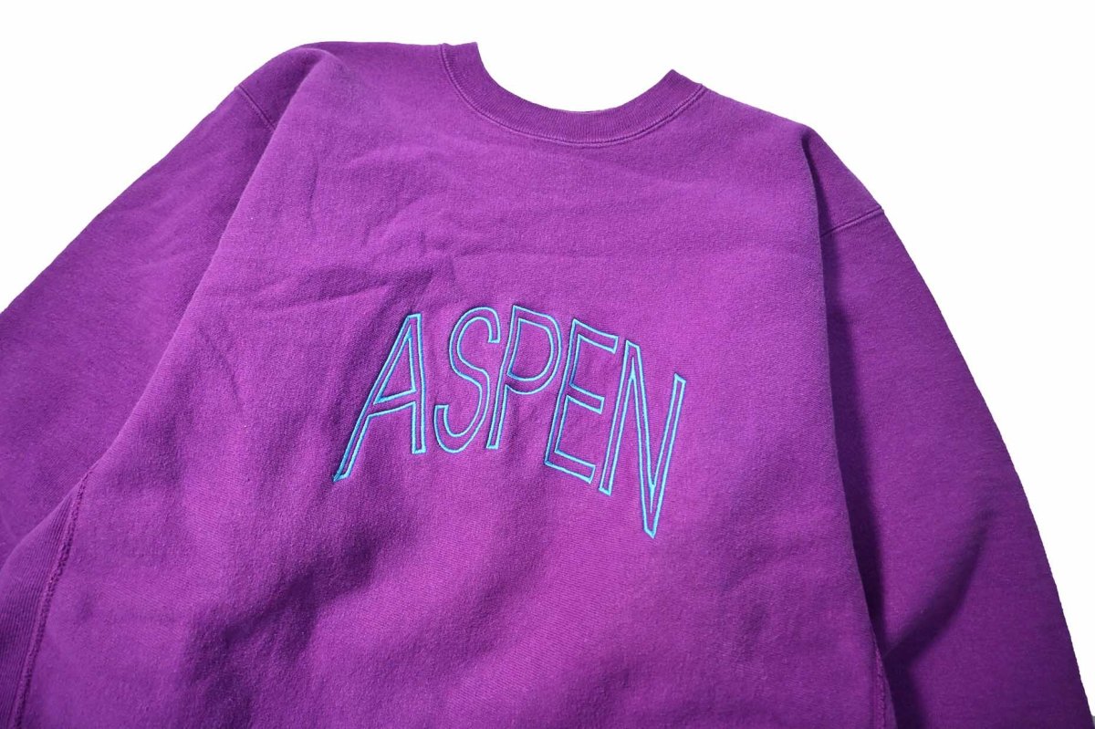 画像2: 90s Used Champion Reverse Weave Sweat Shirt "Aspen" made in USA (2)